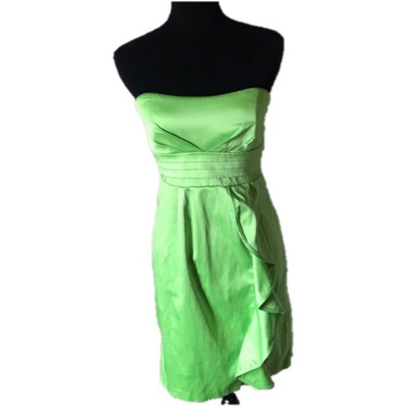 sexy neon green dress